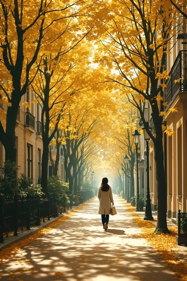 老街的黄昏